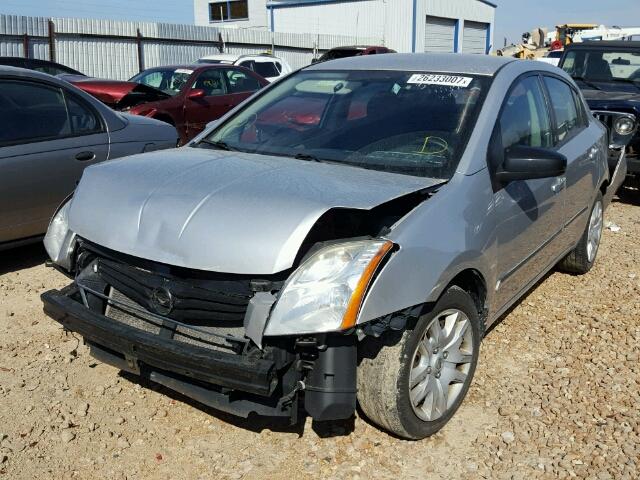 3N1AB6AP8BL656520 - 2011 NISSAN SENTRA 2.0 SILVER photo 2