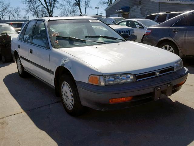 1HGCB7648PA169392 - 1993 HONDA ACCORD DX WHITE photo 1