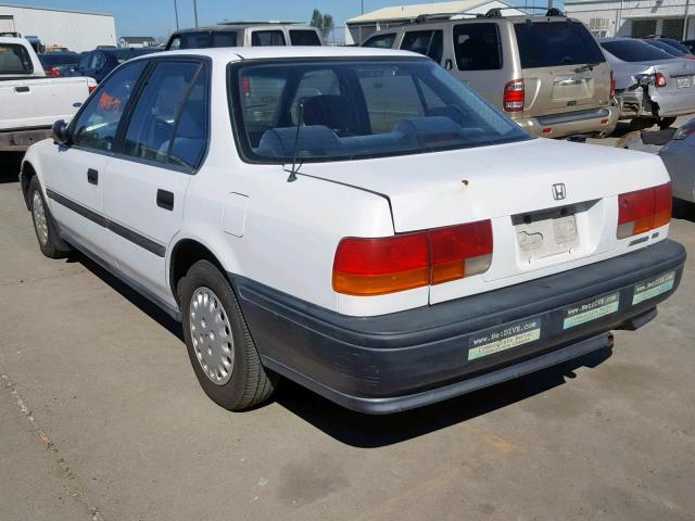 1HGCB7648PA169392 - 1993 HONDA ACCORD DX WHITE photo 3