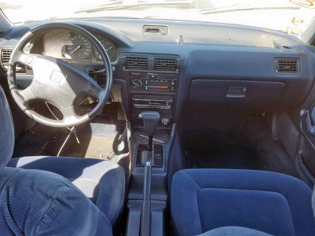 1HGCB7648PA169392 - 1993 HONDA ACCORD DX WHITE photo 9