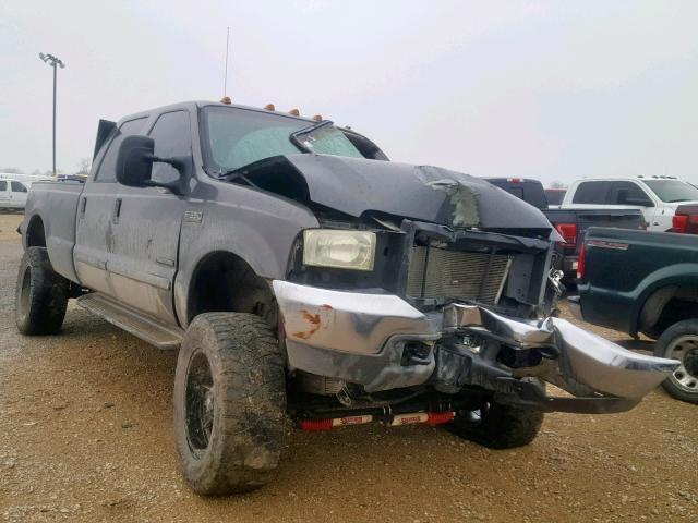 1FTSW31F82EA96641 - 2002 FORD F350 SRW S CHARCOAL photo 1