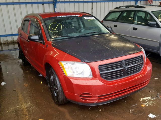 1B3HB28B17D151819 - 2007 DODGE CALIBER GREEN photo 1