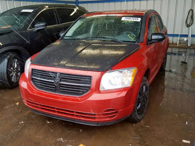 1B3HB28B17D151819 - 2007 DODGE CALIBER GREEN photo 2