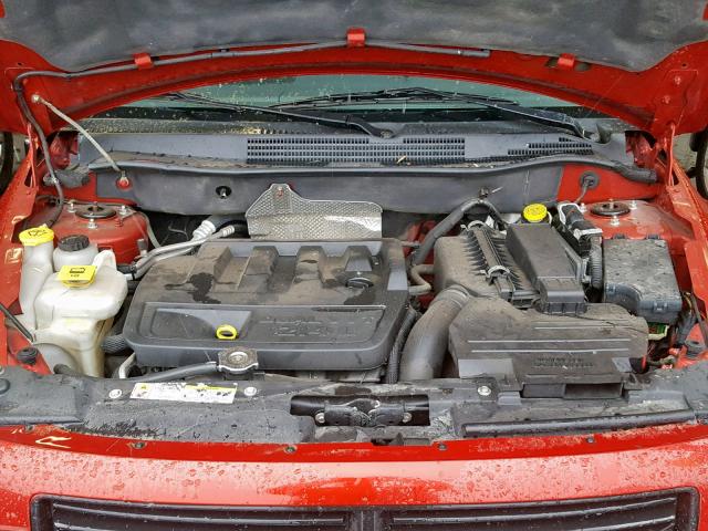 1B3HB28B17D151819 - 2007 DODGE CALIBER GREEN photo 7