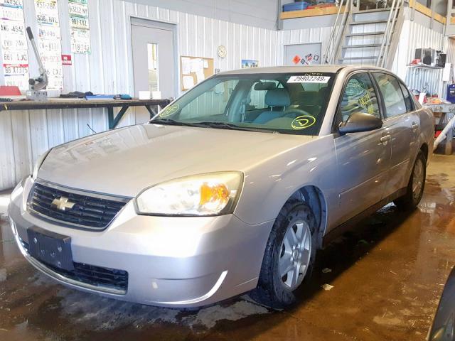 1G1ZS51F76F224981 - 2006 CHEVROLET MALIBU LS SILVER photo 2