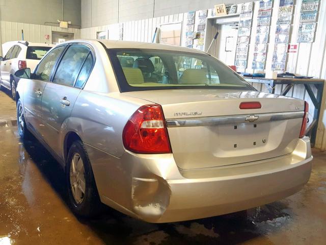 1G1ZS51F76F224981 - 2006 CHEVROLET MALIBU LS SILVER photo 3