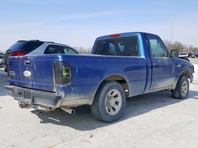 1FTKR1AD8BPA97710 - 2011 FORD RANGER BLUE photo 4