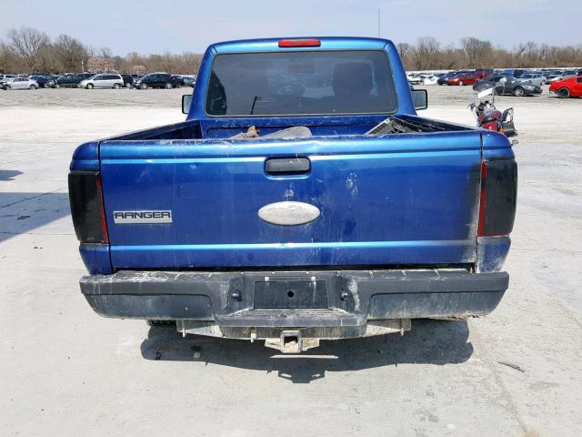 1FTKR1AD8BPA97710 - 2011 FORD RANGER BLUE photo 6