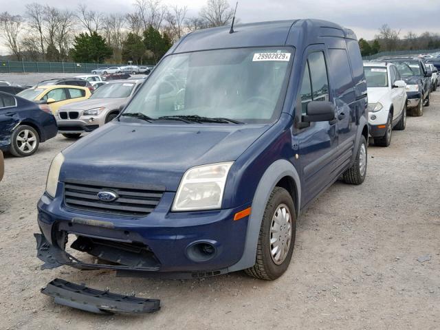 NM0LS7DN0AT029128 - 2010 FORD TRANSIT CO BLUE photo 2