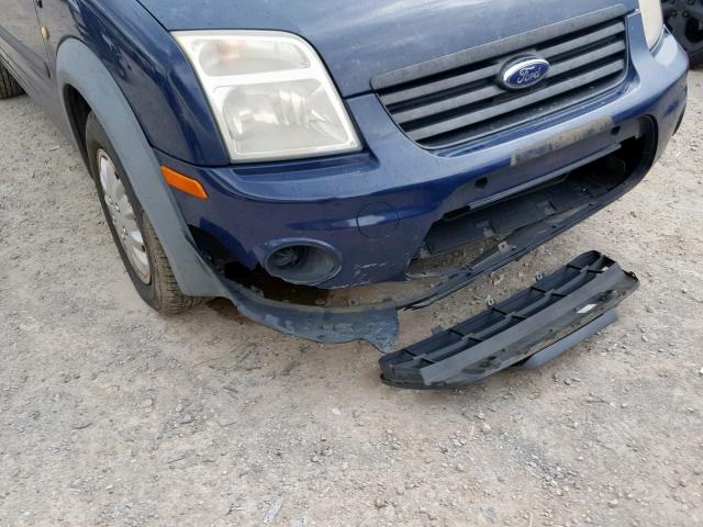 NM0LS7DN0AT029128 - 2010 FORD TRANSIT CO BLUE photo 9