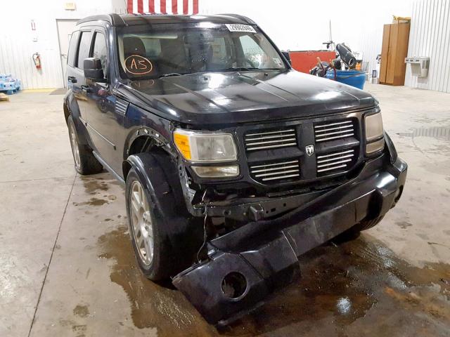 1D4PT4GXXBW563852 - 2011 DODGE NITRO HEAT BLACK photo 1