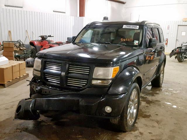 1D4PT4GXXBW563852 - 2011 DODGE NITRO HEAT BLACK photo 2