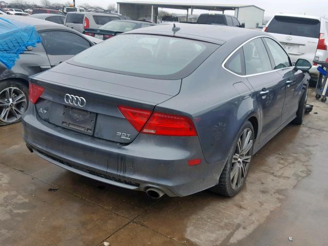 WAU2GAFC6CN106646 - 2012 AUDI A7 PRESTIG SILVER photo 4