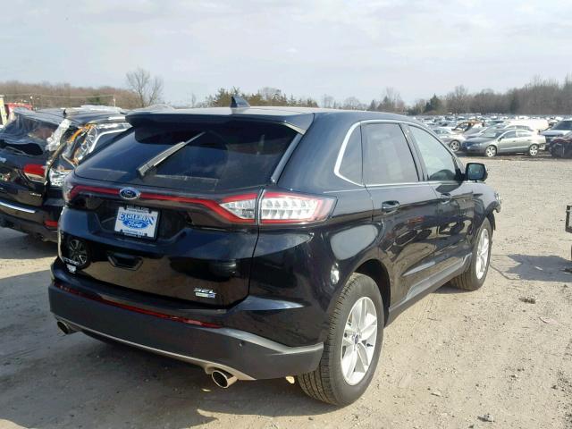 2FMPK4J91GBB25221 - 2016 FORD EDGE SEL BLACK photo 4