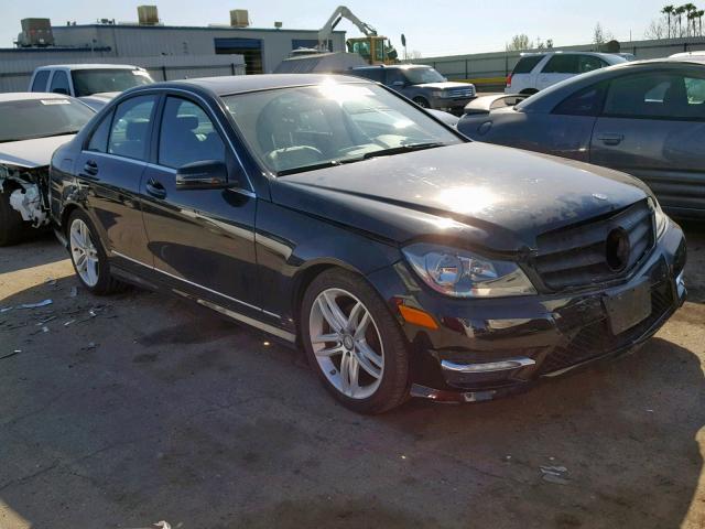 WDDGF4HB7DR248571 - 2013 MERCEDES-BENZ C 250 BLACK photo 1