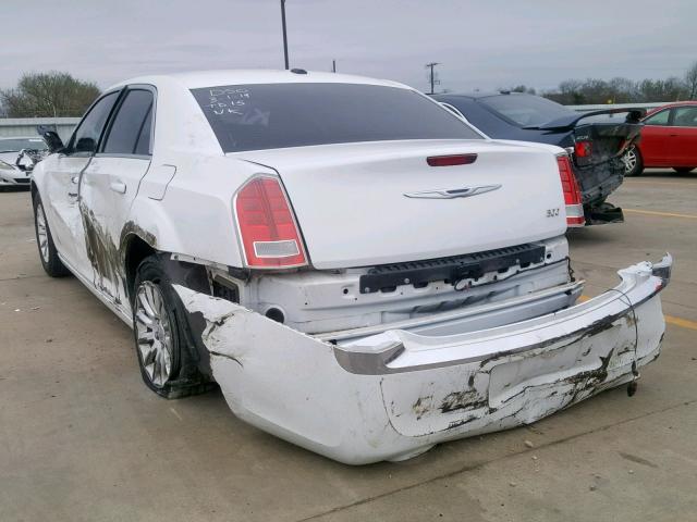 2C3CCAAG1EH272778 - 2014 CHRYSLER 300 WHITE photo 3