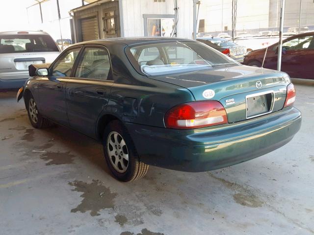 1YVGF22D2X5853628 - 1999 MAZDA 626 ES GREEN photo 3