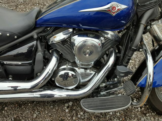 JKAVN2D139A031508 - 2009 KAWASAKI VN900 D BLUE photo 7