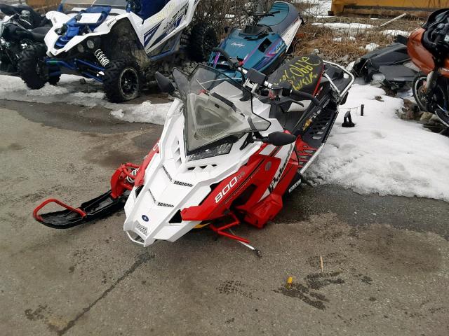 SN1DS8PS8FC541318 - 2015 POLARIS SNOWMOBILE RED photo 2