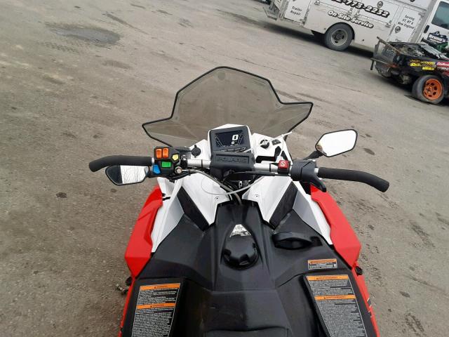 SN1DS8PS8FC541318 - 2015 POLARIS SNOWMOBILE RED photo 5