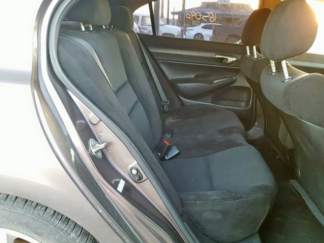 2HGFA1F62BH540748 - 2011 HONDA CIVIC LX-S Графитовый фото 6