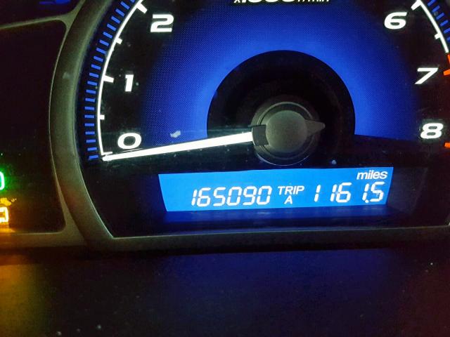 2HGFA1F62BH540748 - 2011 HONDA CIVIC LX-S Графитовый фото 8