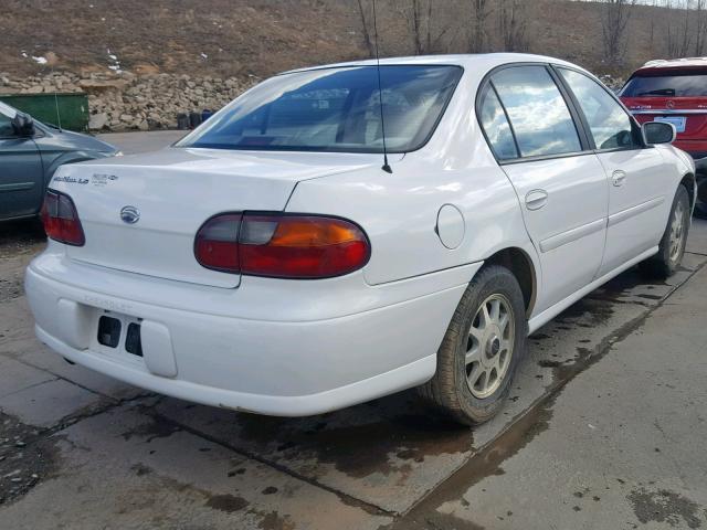 1G1NE52M7W6252640 - 1998 CHEVROLET MALIBU LS WHITE photo 4