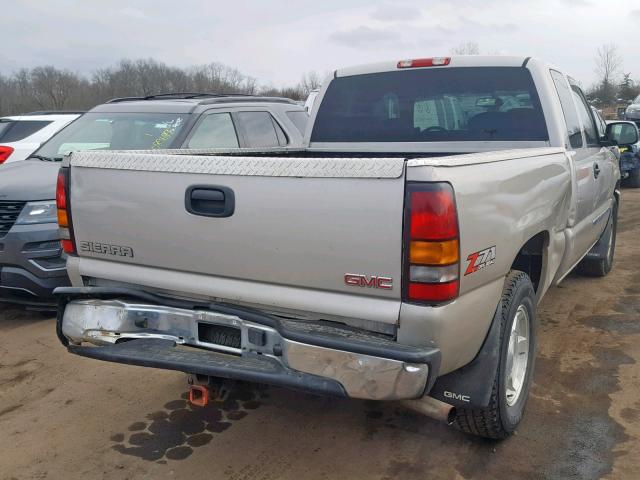 2GTEK19B251194925 - 2005 GMC NEW SIERRA CREAM photo 4