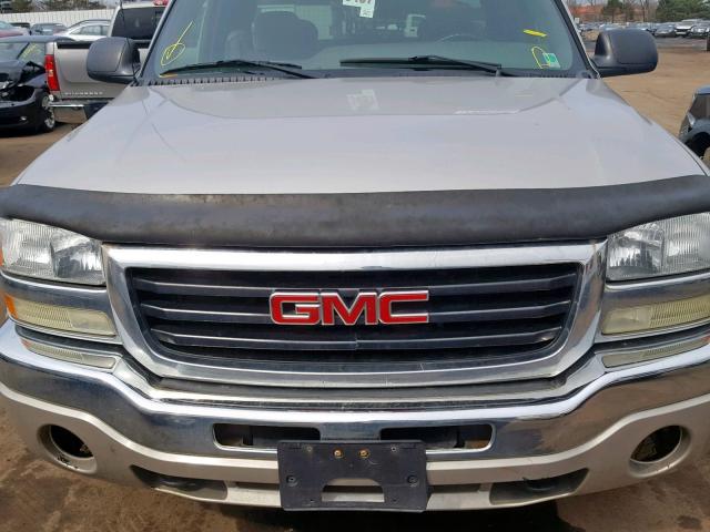 2GTEK19B251194925 - 2005 GMC NEW SIERRA CREAM photo 7