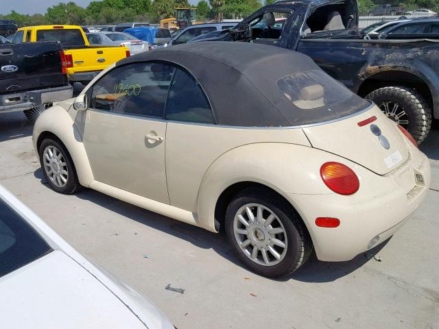 3VWCM31Y75M368510 - 2005 VOLKSWAGEN NEW BEETLE Braun Foto 9