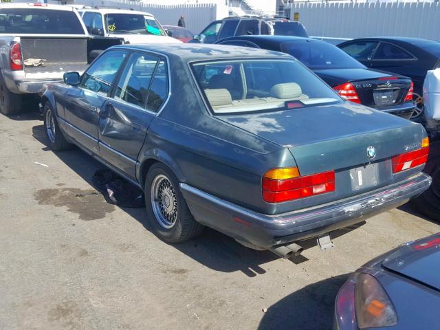 WBAGD4324PDE60935 - 1993 BMW 740 I AUTO GREEN photo 3