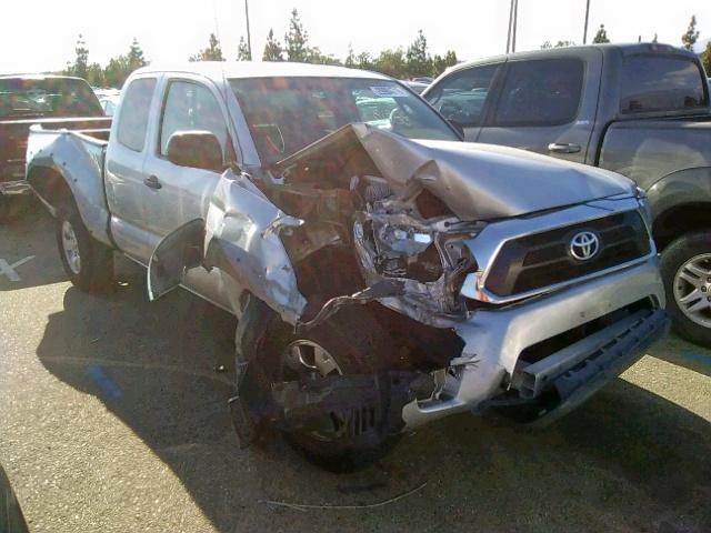 5TFTX4GN3DX023528 - 2013 TOYOTA TACOMA PRE SILVER photo 1