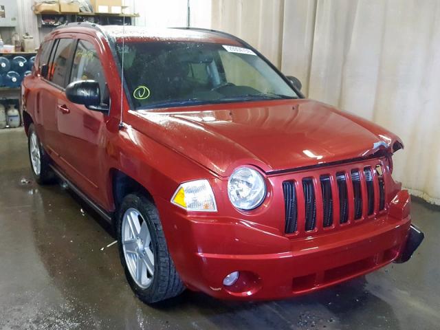 1J4NF4FB6AD505405 - 2010 JEEP COMPASS SP RED photo 1