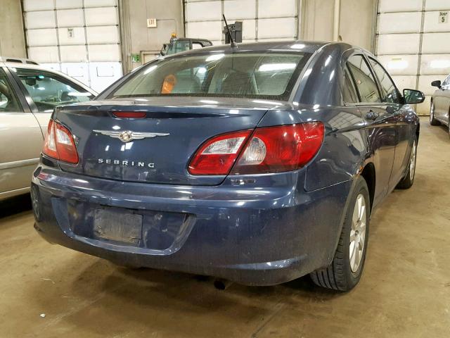 1C3LC56K97N543262 - 2007 CHRYSLER SEBRING TO BLUE photo 4