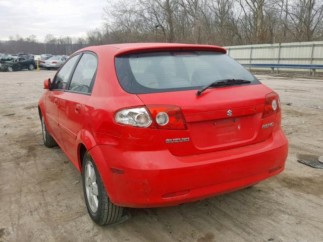 KL5JJ66Z75K145533 - 2005 SUZUKI RENO LX RED photo 3