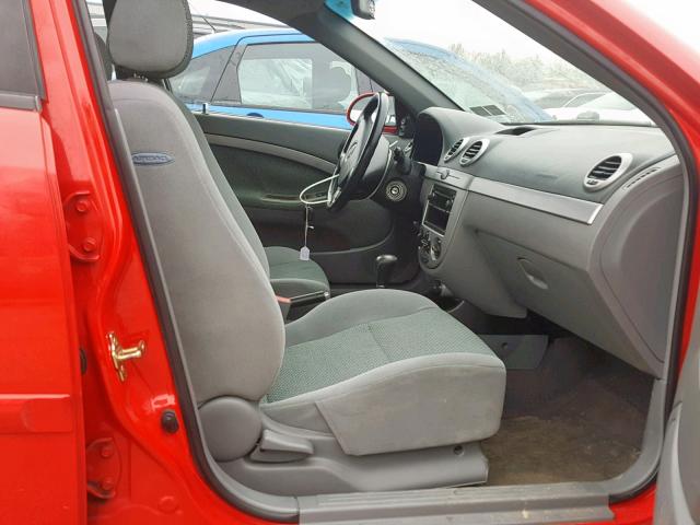 KL5JJ66Z75K145533 - 2005 SUZUKI RENO LX RED photo 5