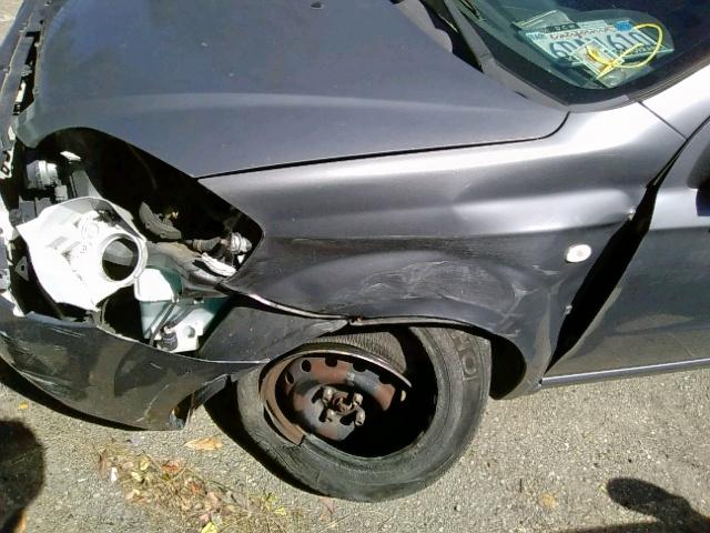 KL1TD566X8B191153 - 2008 CHEVROLET AVEO BASE ნაცრისფერი ფოტო 9