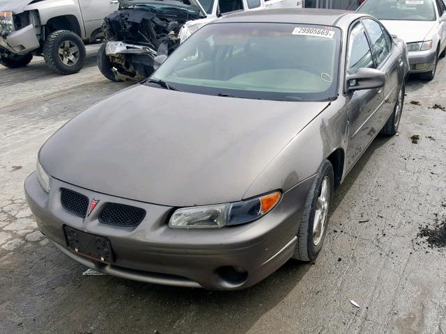 1G2WK52J93F114334 - 2003 PONTIAC GRAND PRIX BROWN photo 2