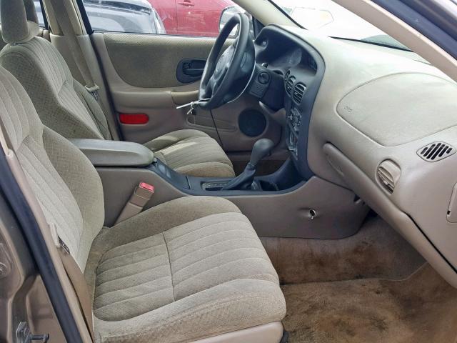 1G2WK52J93F114334 - 2003 PONTIAC GRAND PRIX BROWN photo 5