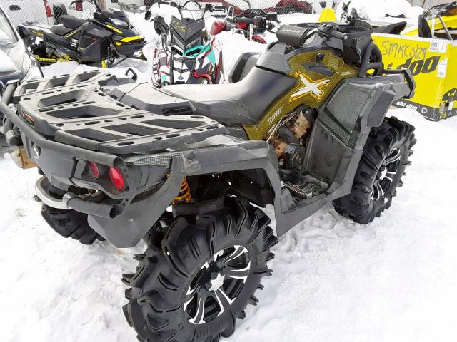 3JBLWLP10EJ000875 - 2014 CAN-AM OUTLANDER GREEN photo 4