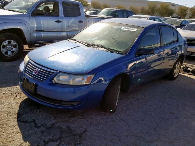 1G8AJ55F06Z117913 - 2006 SATURN ION LEVEL BLUE photo 2