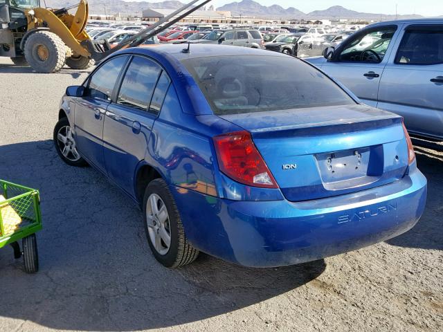 1G8AJ55F06Z117913 - 2006 SATURN ION LEVEL BLUE photo 3