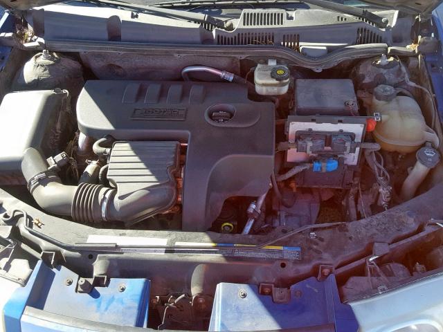 1G8AJ55F06Z117913 - 2006 SATURN ION LEVEL BLUE photo 7
