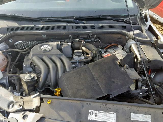 3VW2K7AJ0EM427215 - 2014 VOLKSWAGEN JETTA BASE SILVER photo 7