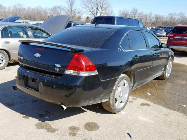 2G1WD58C279411645 - 2007 CHEVROLET IMPALA SUP 黑色 照片 4