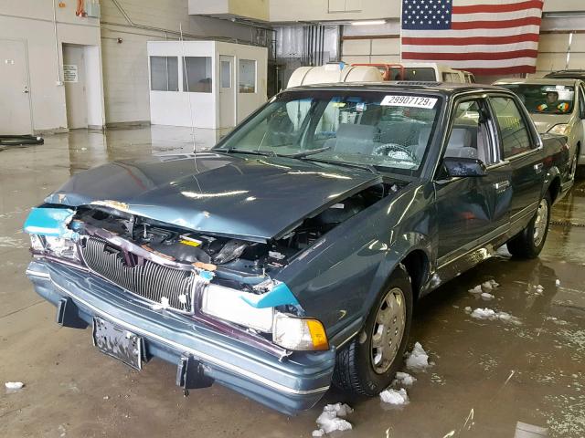 1G4AG55MXS6449044 - 1995 BUICK CENTURY SP GREEN photo 2