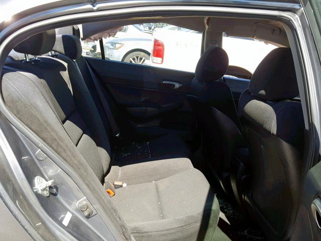 2HGFA16619H316641 - 2009 HONDA CIVIC LX-S 灰色 照片 6