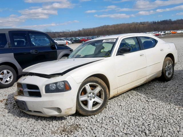 2B3KA33G28H275457 - 2008 DODGE CHARGER SX WHITE photo 2