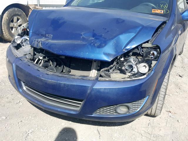 W08AT271585046484 - 2008 SATURN ASTRA XR BLUE photo 10