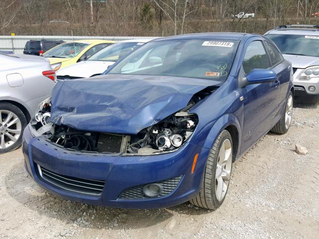 W08AT271585046484 - 2008 SATURN ASTRA XR BLUE photo 2